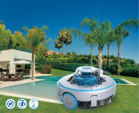 Aquajack 600 rechargeable cordless pool cleaner for above ground pools
