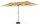 XXL Oval parasol 460 x 270 cm Natural
