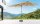 XXL Oval-Sonnenschirm 460 x 270 cm Natur