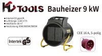 HC Tools Bauheizer 9 kW