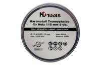 HC Tools Hartmetall Trennscheibe für Holz 115 mm Set 5 tlg.