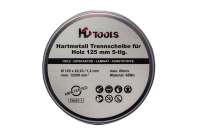HC Tools Hartmetall Trennscheibe für Holz 125 mm Set 5 tlg.