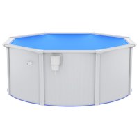 vidaXL Pool mit Sicherheitsleiter 610x360x120 cm