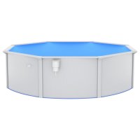 vidaXL Pool mit Sandfilterpumpe 460x120 cm