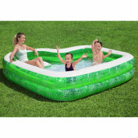 Bestway Paddling Pool with Seat Tropical Paradise...