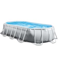 Intex Prisma Rahmen Schwimmbad-Set Oval 503x274x122 cm 26796GN