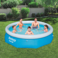 Bestway Fast Set Inflatable Swimming Pool Round 305x76 cm...
