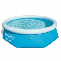 Bestway Fast Set Inflatable Swimming Pool Round 244x66 cm...