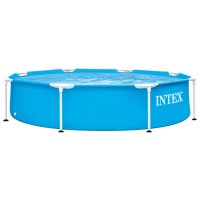 Intex Swimming Pool Metallrahmen 244x51 cm