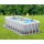 Intex Swimming Pool Set Prism Frame Rectangular 400x200x122 cm