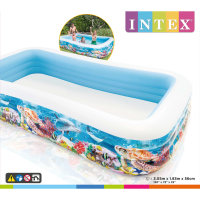 Intex Swim Center Familienpool 305x183x56 cm Meerestiere-Design