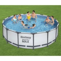Bestway Steel Pro MAX Swimmingpool-Set Rund 457x122 cm