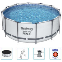 Bestway Steel Pro MAX Swimmingpool-Set Rund 366x122 cm