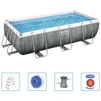 Bestway Power Steel swimming pool set 404x201x100 cm