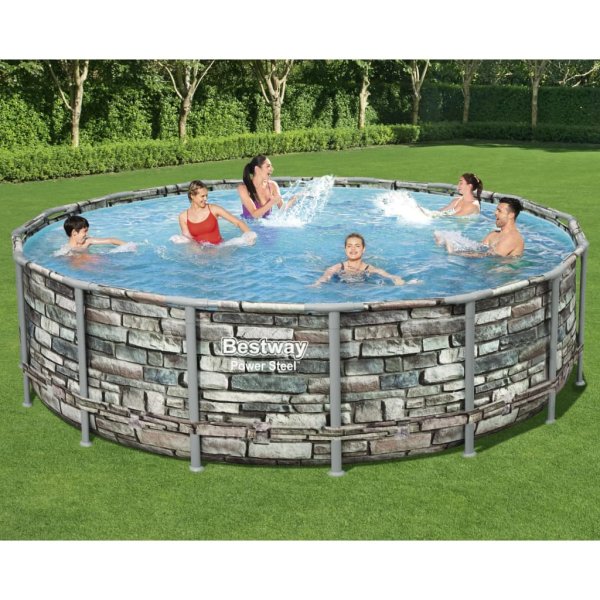 Bestway Power Steel swimming pool set 488x122 cm