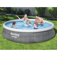 Bestway Fast Set Inflatable Pool Set with Pump 396x84 cm