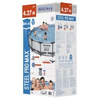 Bestway Steel Pro MAX Schwimmbad-Set 427x84 cm