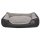 vidaXL Dog Bed with Padded Cushion Size S Black