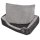 vidaXL Dog Bed with Padded Cushion Size L Black