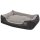 vidaXL Dog Bed with Padded Cushion Size L Black