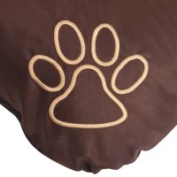 vidaXL Dog Bed Size XXL Brown