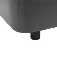 vidaXL dog sofa gray 67x52x40 cm imitation leather