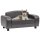 vidaXL dog sofa gray 80x50x40 cm faux leather