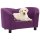 vidaXL dog sofa burgundy 67x41x39 cm imitation leather