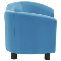 vidaXL dog sofa turquoise 67x41x39 cm imitation leather