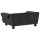 vidaXL dog sofa dark gray 72x45x30 cm plush