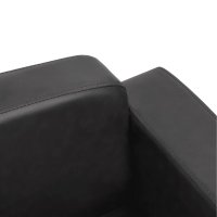 vidaXL dog sofa dark gray 80x50x40 cm faux leather