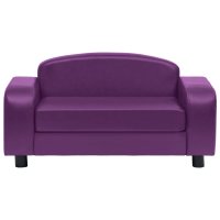 vidaXL dog sofa burgundy 80x50x40 cm faux leather