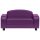 vidaXL dog sofa burgundy 80x50x40 cm faux leather
