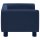 vidaXL dog sofa foam cushion blue 60x43x30 cm plush faux leather