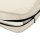 vidaXL dog sofa foam cushion cream 60x43x30 cm plush faux leather