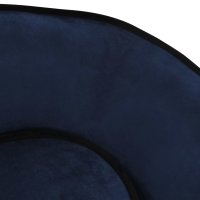 vidaXL Hundesofa Blau 67x47x36 cm Plüsch