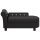 vidaXL Dog Sofa Black 83x45x42 cm Faux Leather