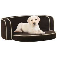 vidaXL Foldable dog sofa with washable cushions 73x67x26...