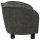 vidaXL dog sofa dark gray 66x43x40 cm plush