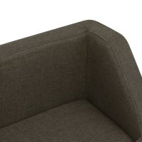 vidaXL dog sofa dark gray 60x37x39 cm linen