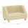 vidaXL dog sofa cream 60x37x39 cm linen