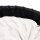 vidaXL dog bed black-beige 69x59x19 cm plush and faux leather