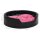 vidaXL Dog Bed Black Pink 79x70x19 cm Plush and Faux Leather