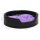vidaXL Dog Bed Black Purple 79x70x19 cm Plush and Faux Leather