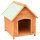 vidaXL Dog House Pine & Fir Solid 72x85x82 cm