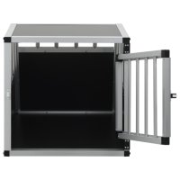 vidaXL dog transport box with single door 54 x 69 x 50 cm