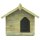 vidaXL dog house with roof Impregnated pine wood