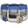 vidaXL Foldable Puppy Playpen with Carrying Bag Blue 110x110x58 cm