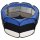 vidaXL Faltbarer Welpenlaufstall mit Tragetasche Blau 145x145x61 cm