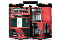 Metabo Akku-Bohrschrauber PowerMaxx BS Basic Set (600080880) 12V; im Kunststoffkoffer inkl. 2x2Ah Li-Power + LC 40